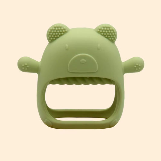 Bear Hug Silicone Teether