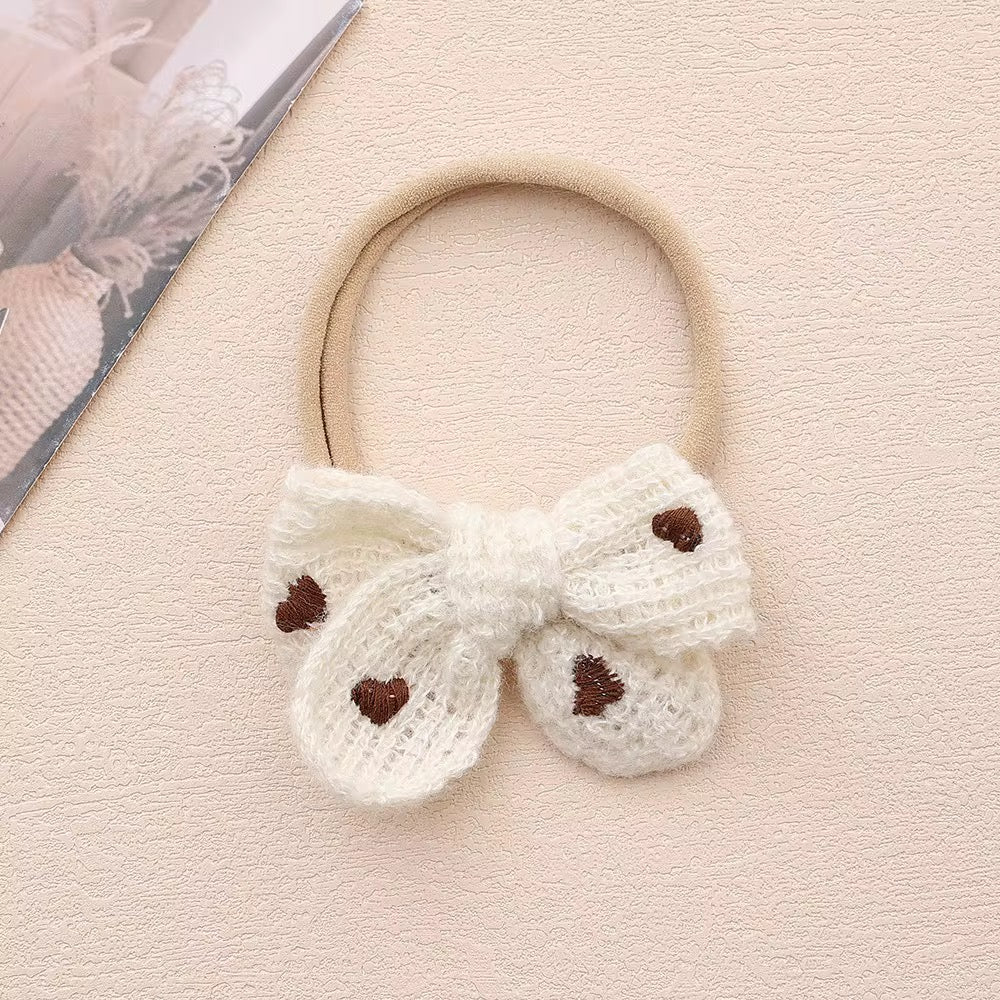 Knitted Bow headband