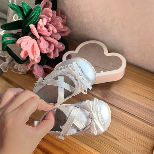 Metallic Ballet Shoes