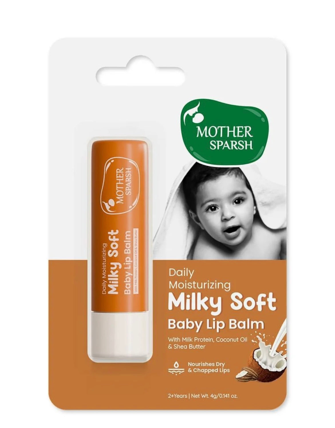 MOTHER SPARSH Milky Soft Baby Lip Balm