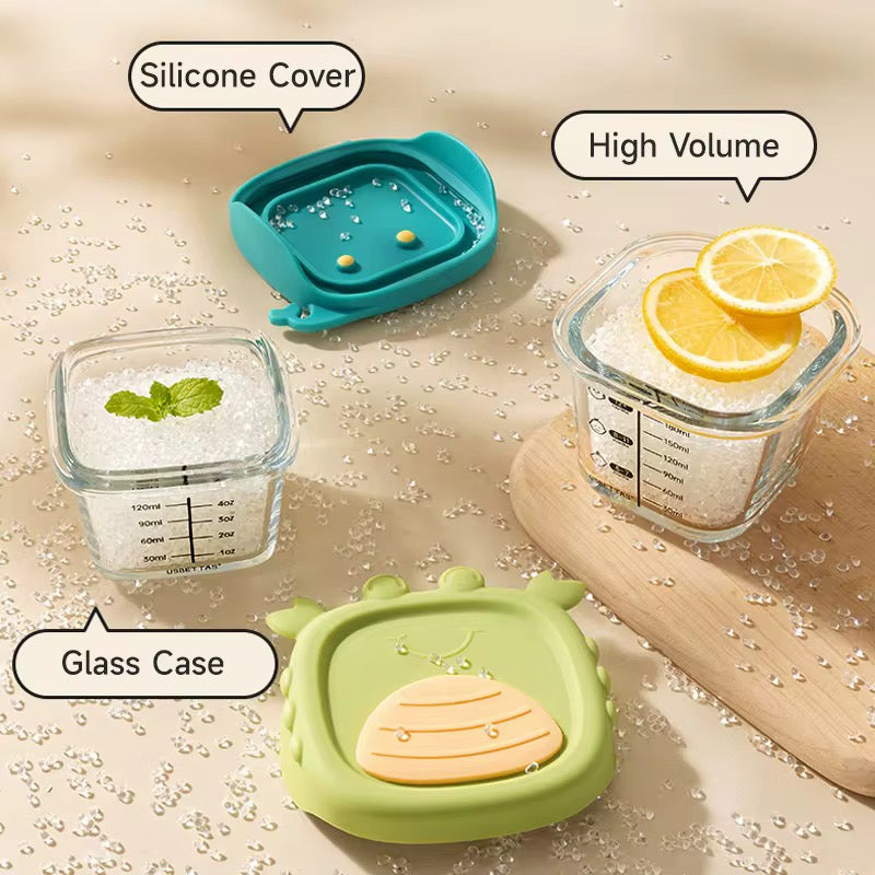 USBETTAS Mini Glass Food Bowl