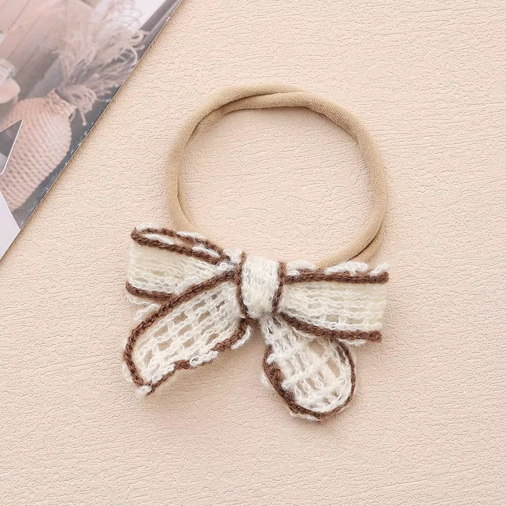 Knitted Bow headband