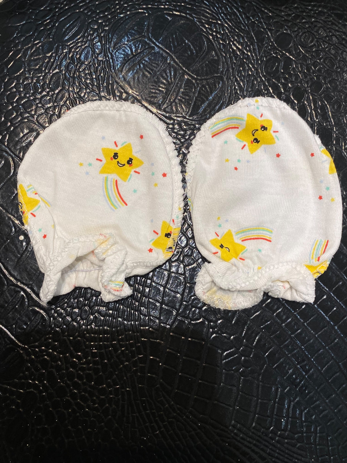 Baby Cotton Anti-Scratch Mittens – Mixed Colors