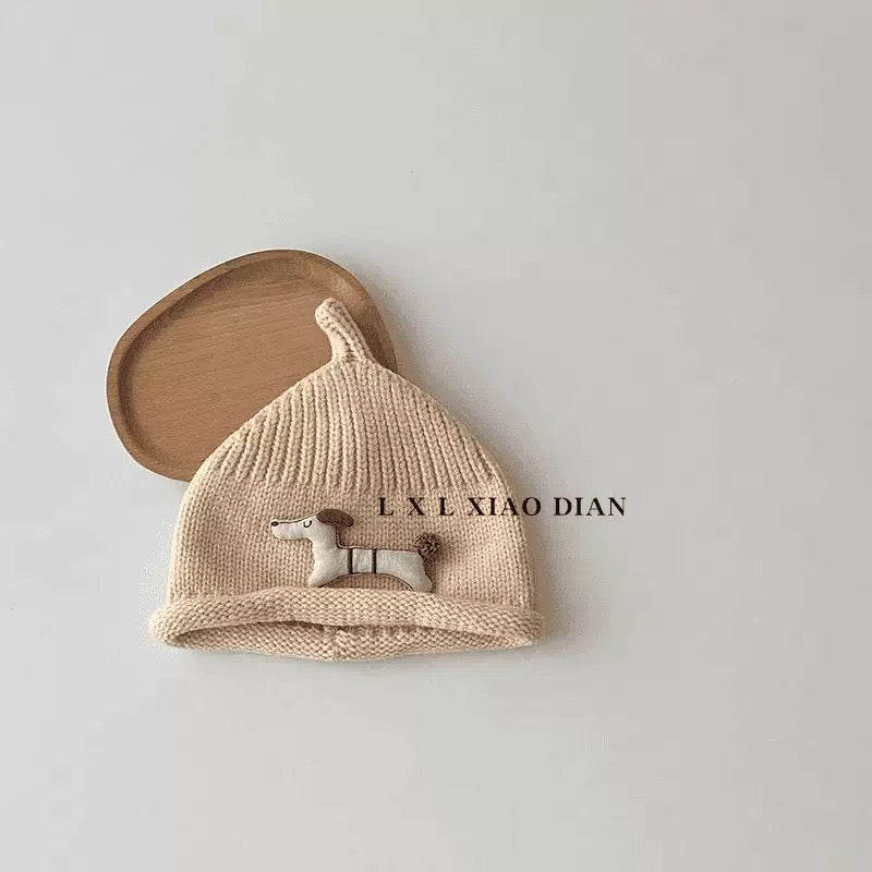 Dachshund Ribbed Beanie