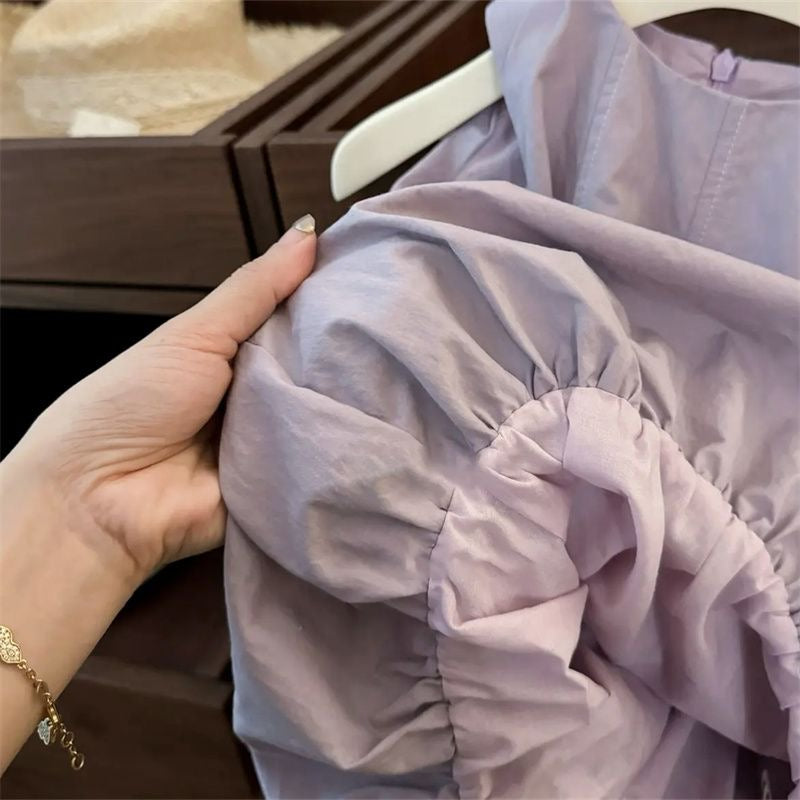 Lavender Bubble Dress