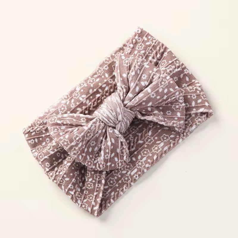 Elastic Floral Headband