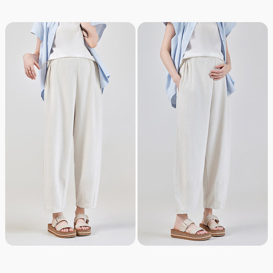 Cloudlight Ribbed Waist Maternity Pants