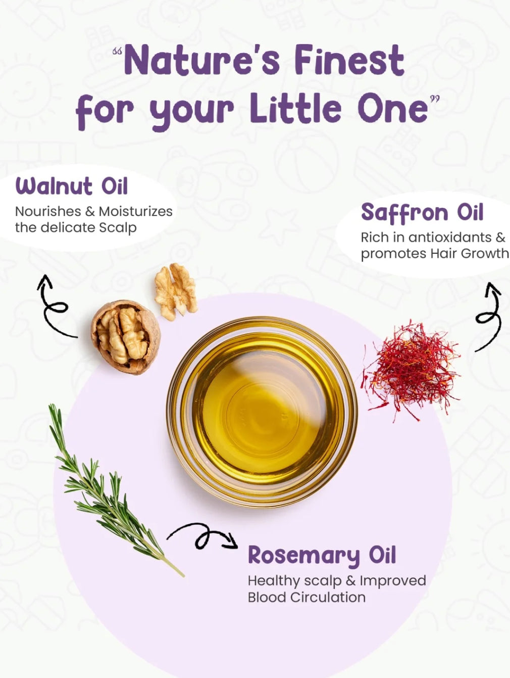 MOTHER SPARSH Nourishing Hair Oil for Babies 100ml