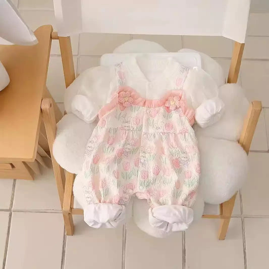 Tulip Bunny Romper