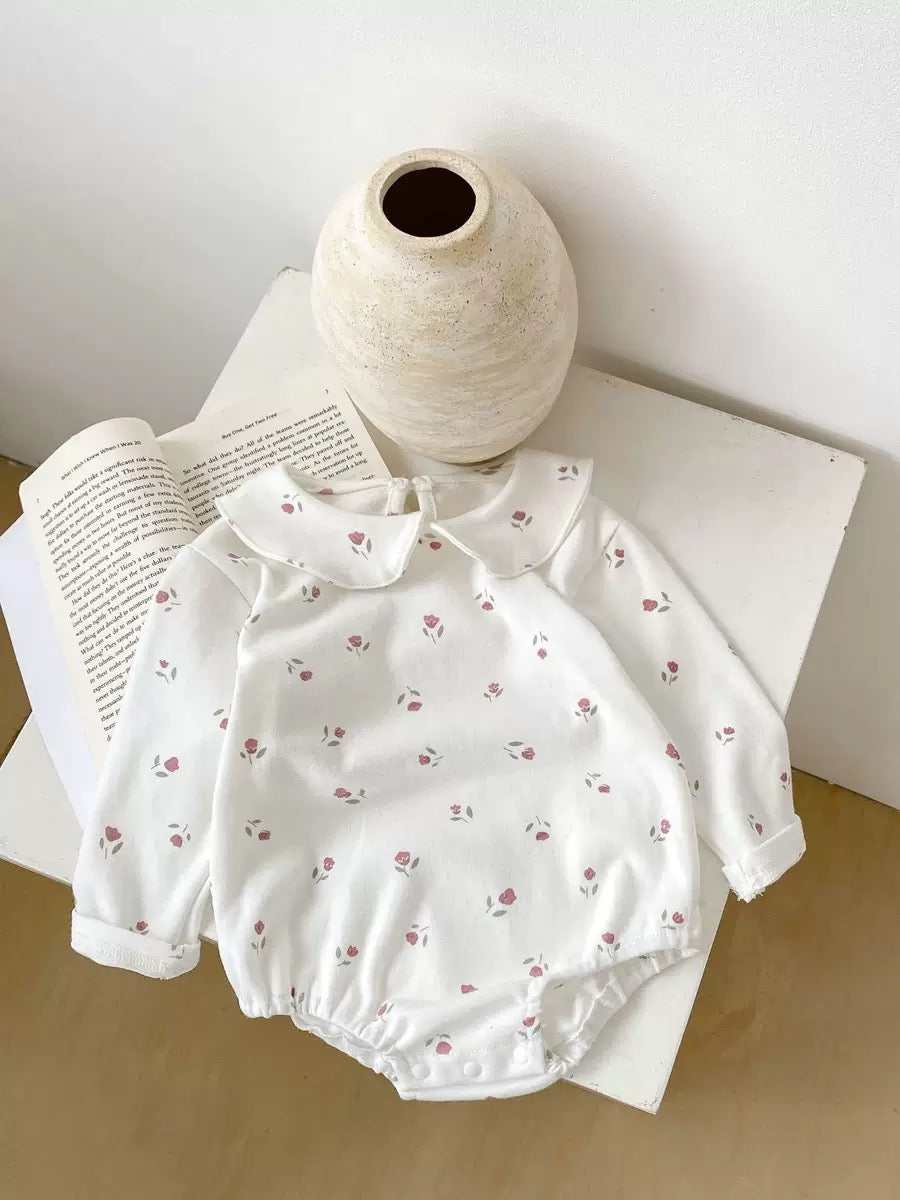 Classic Peter Pan Collar Bodysuit