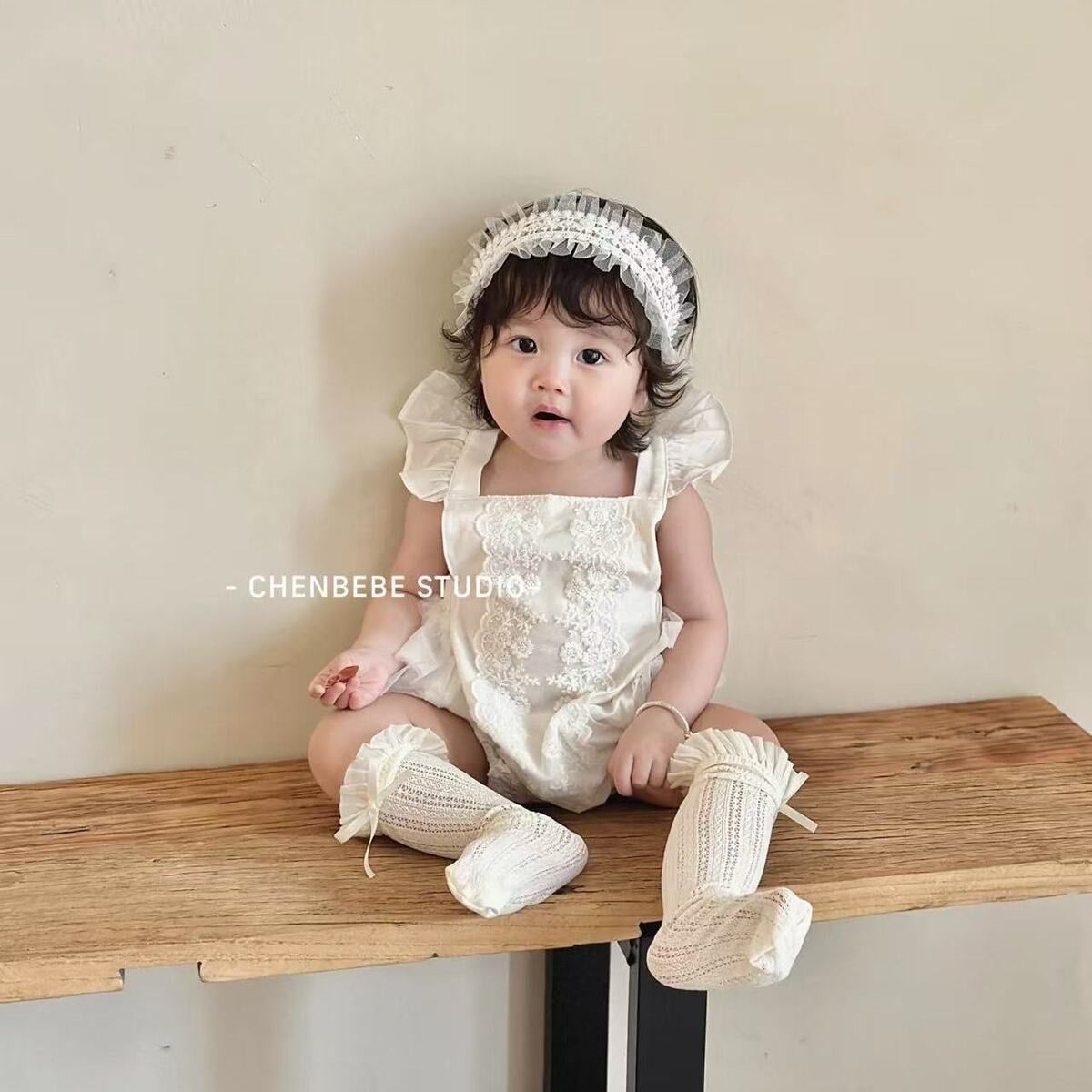 Celeste Lace Tulle Romper