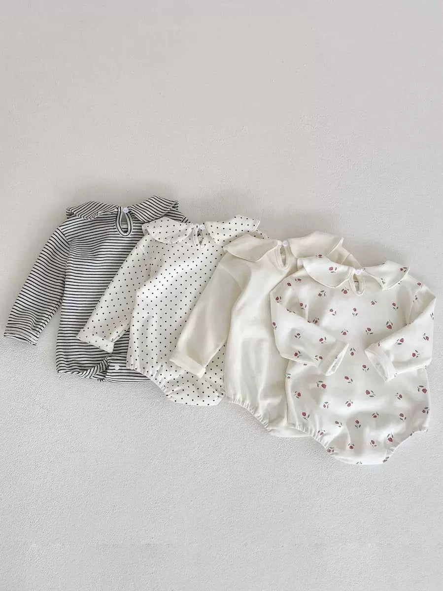 Classic Peter Pan Collar Bodysuit