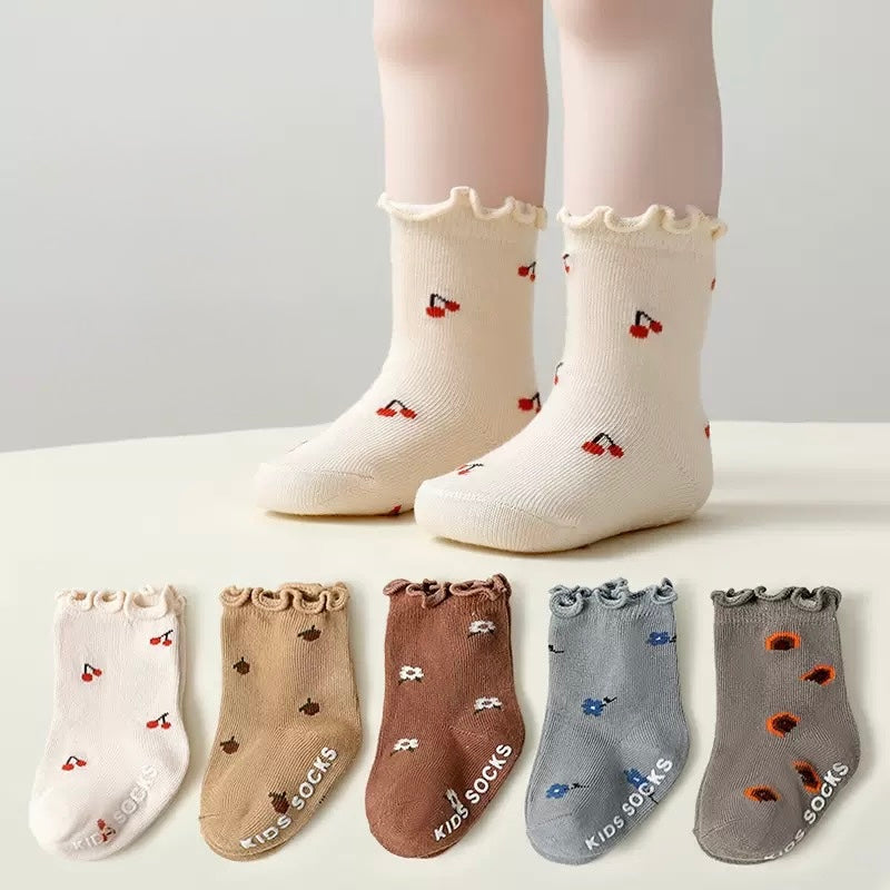 Floral Baby Socks