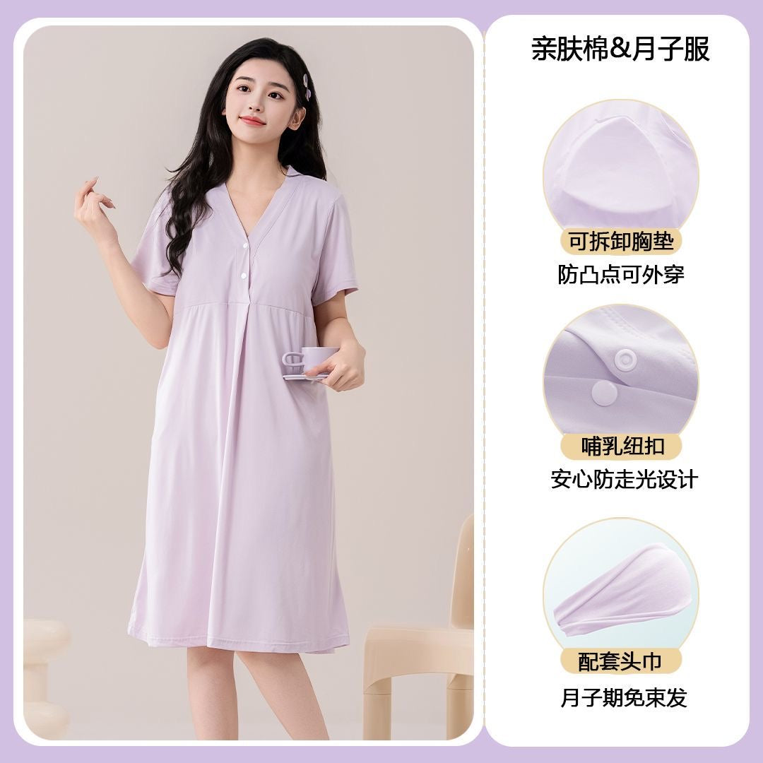 Labor-to-lounge Maternity Dress