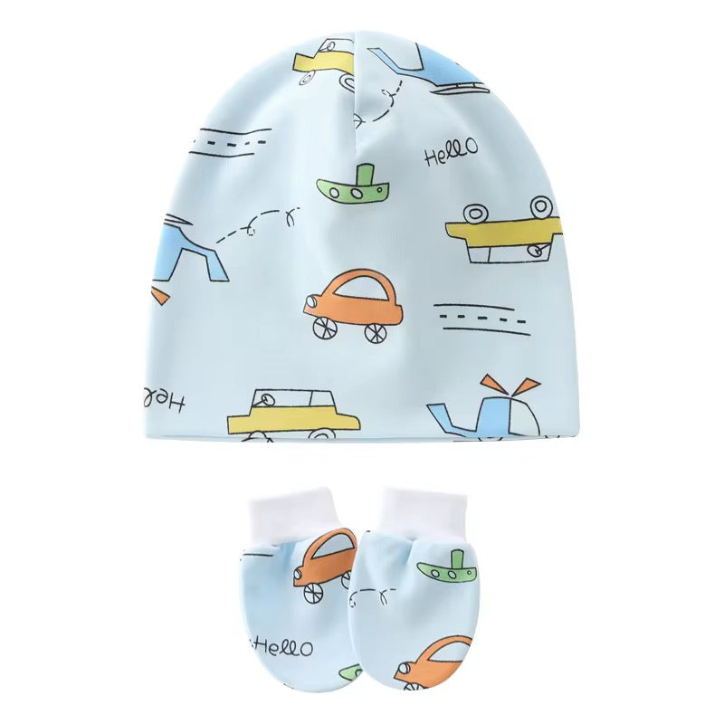 Newborn Beanie Set