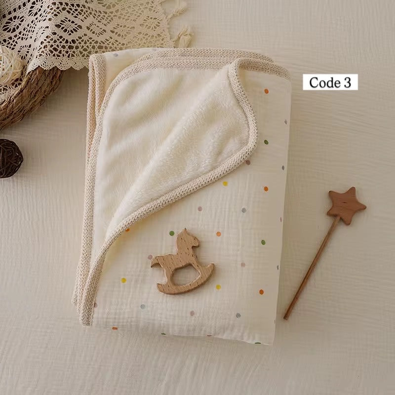 Muslin Plush Blanket