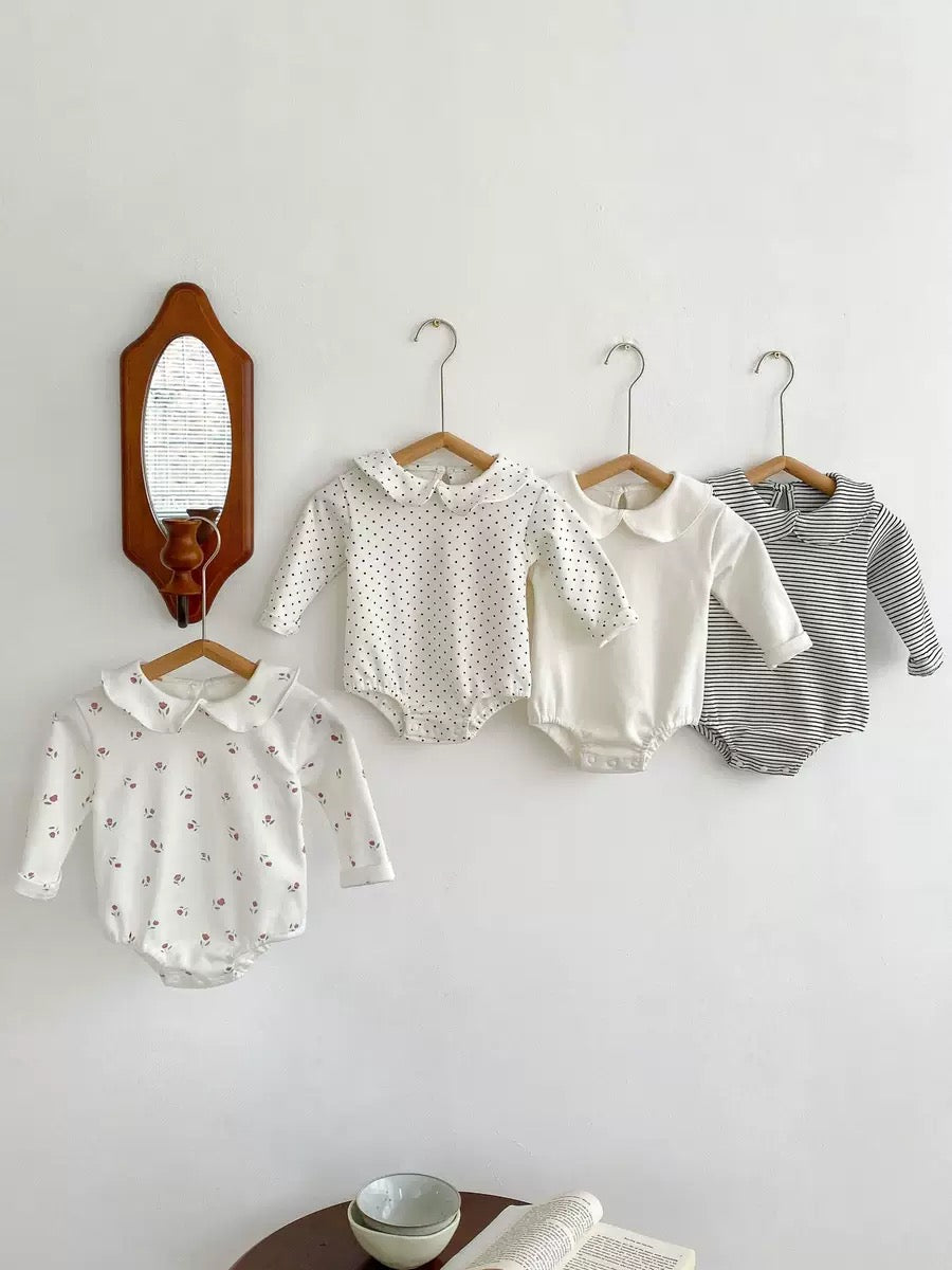 Classic Peter Pan Collar Bodysuit