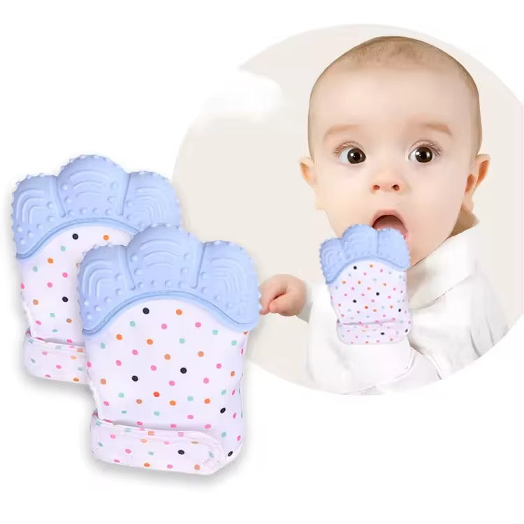Crinkle Teething Mitten