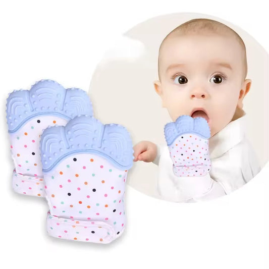 Crinkle Teething Mitten