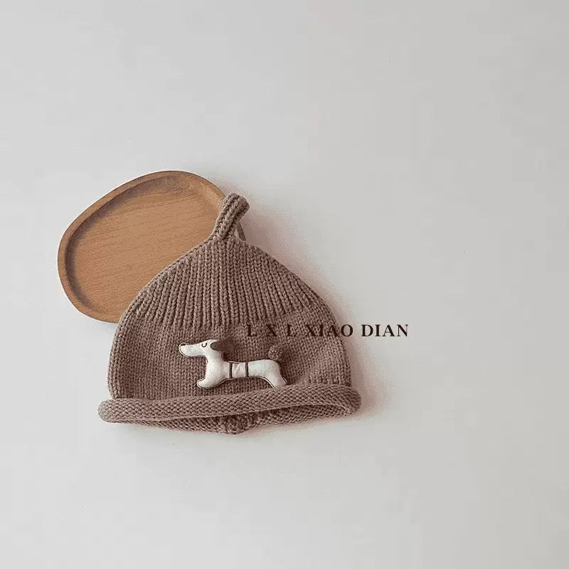 Dachshund Ribbed Beanie