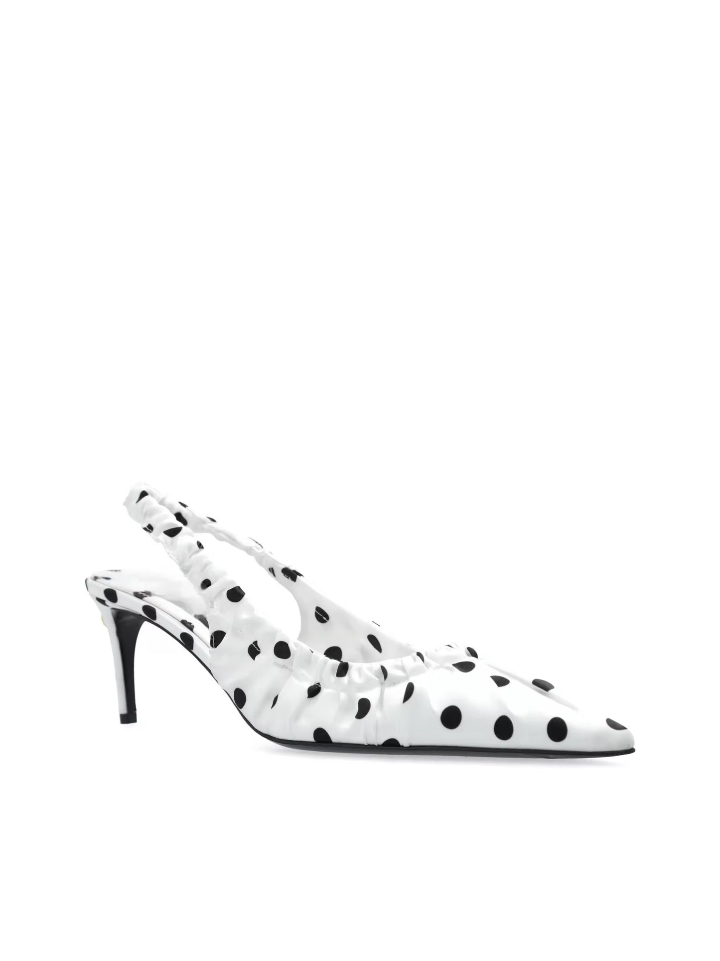 Polka-dot Slingback heels