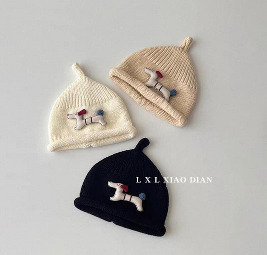 Dachshund Ribbed Beanie