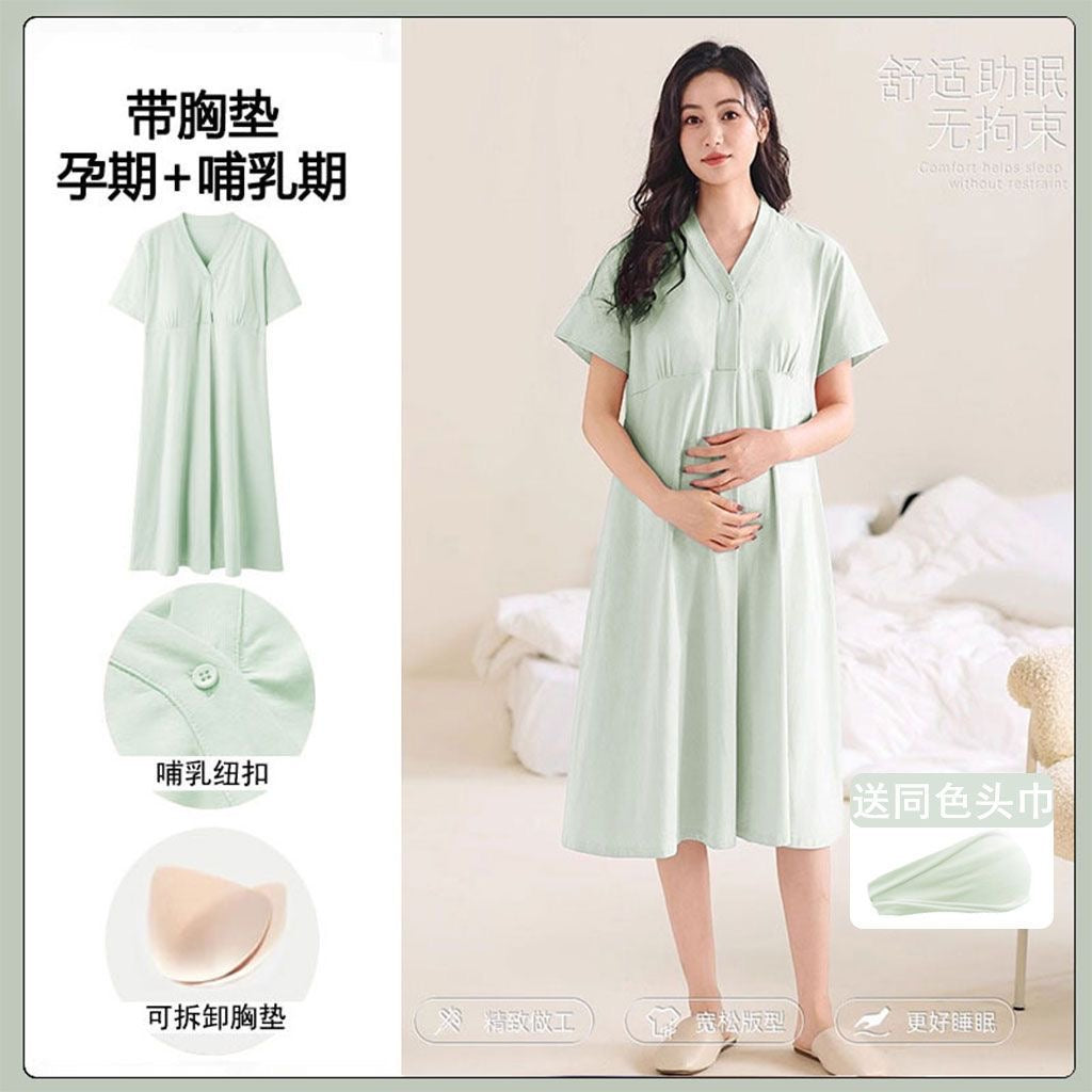 Labor-to-lounge Maternity Dress