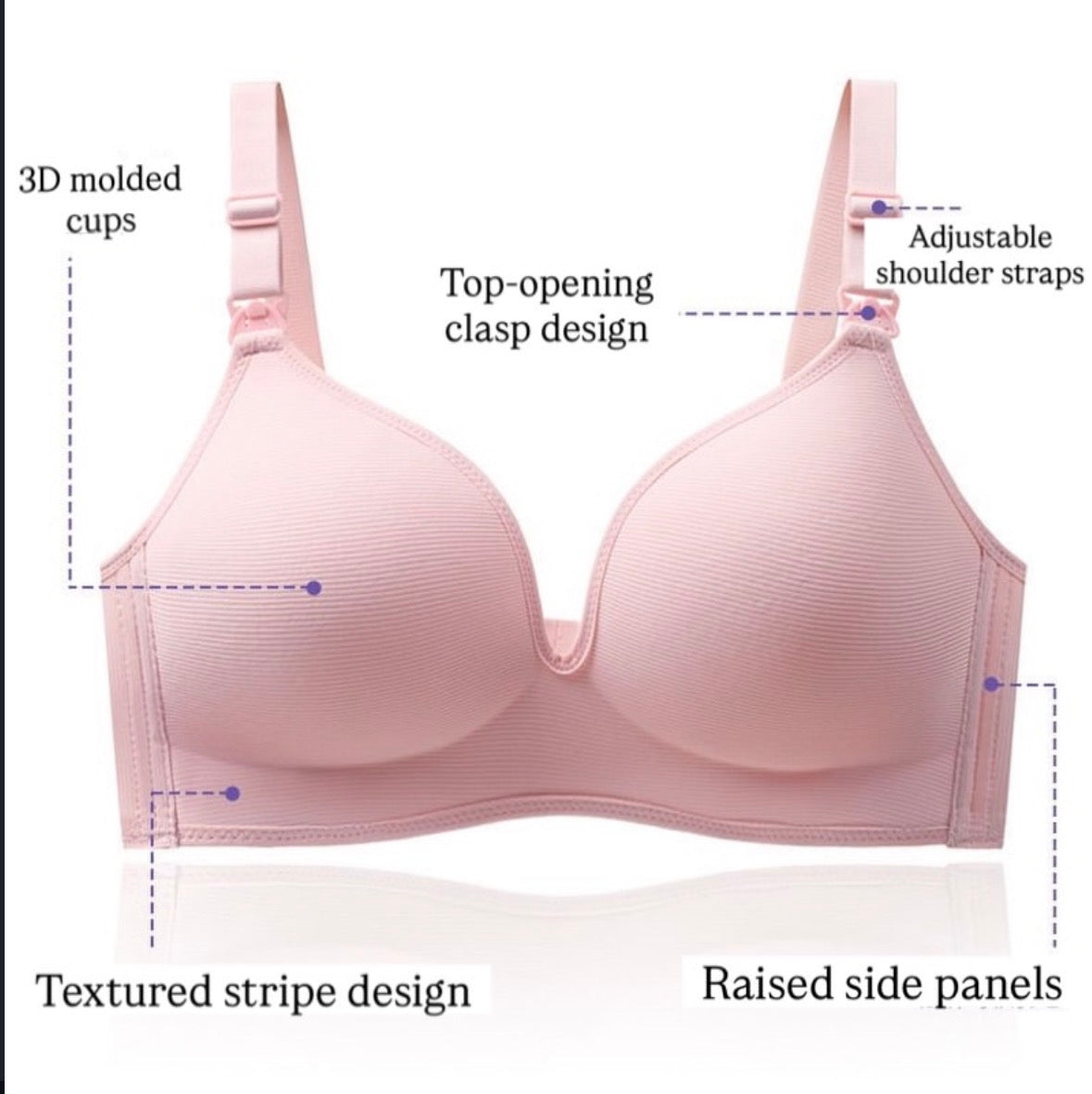 2-piece Set Maternity Bra