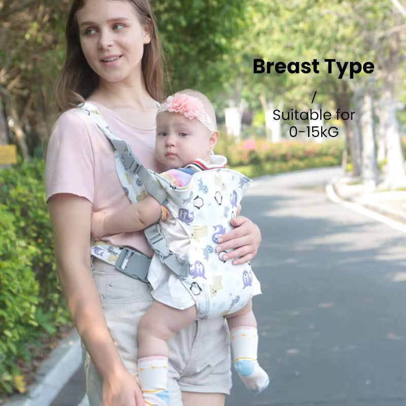 Foldable Soft Baby Carrier