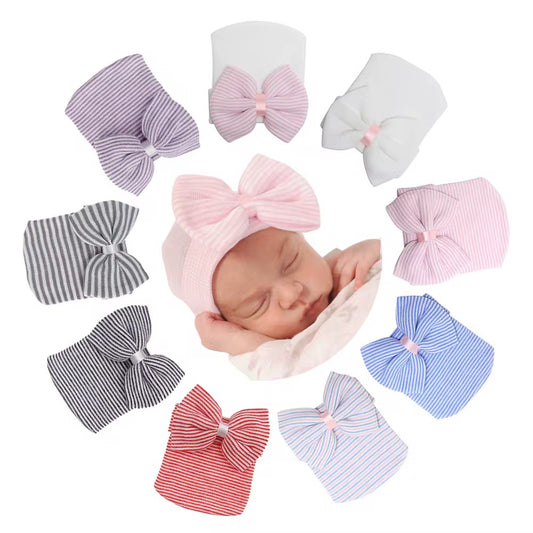 Newborn Girl beanie