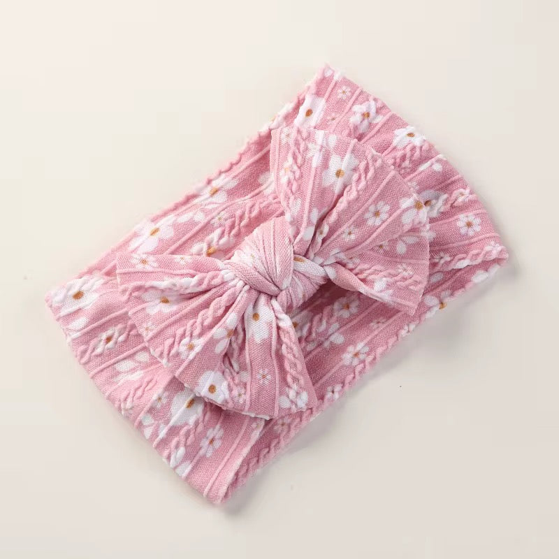 Elastic Floral Headband