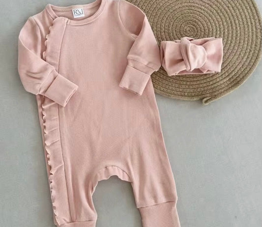 Newborn Romper with headset