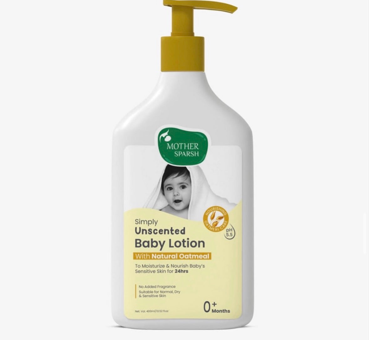 MOTHER SPARSH Unscented Body Lotion