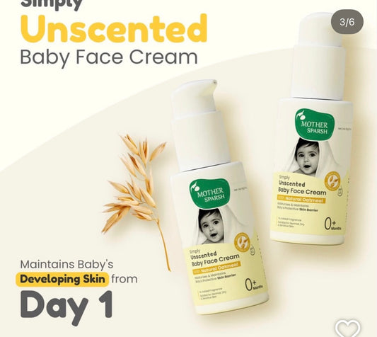 Mother Sparsh Unscented Face Cream