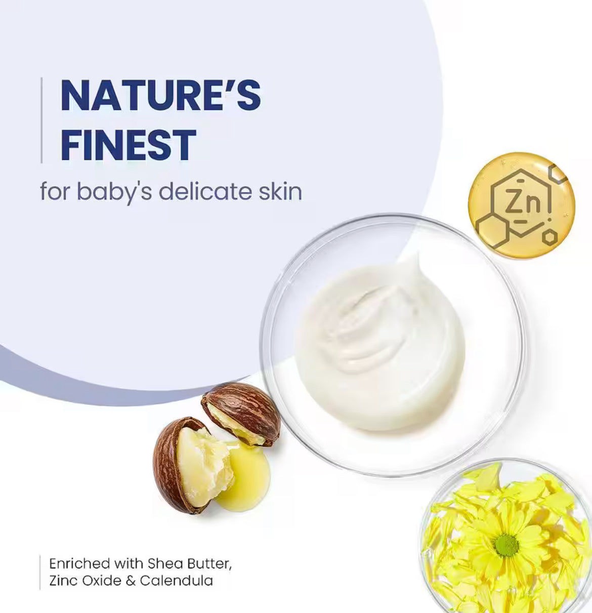 MOTHER SPARSH Natural Care Baby Diaper Rash Cream-50GM