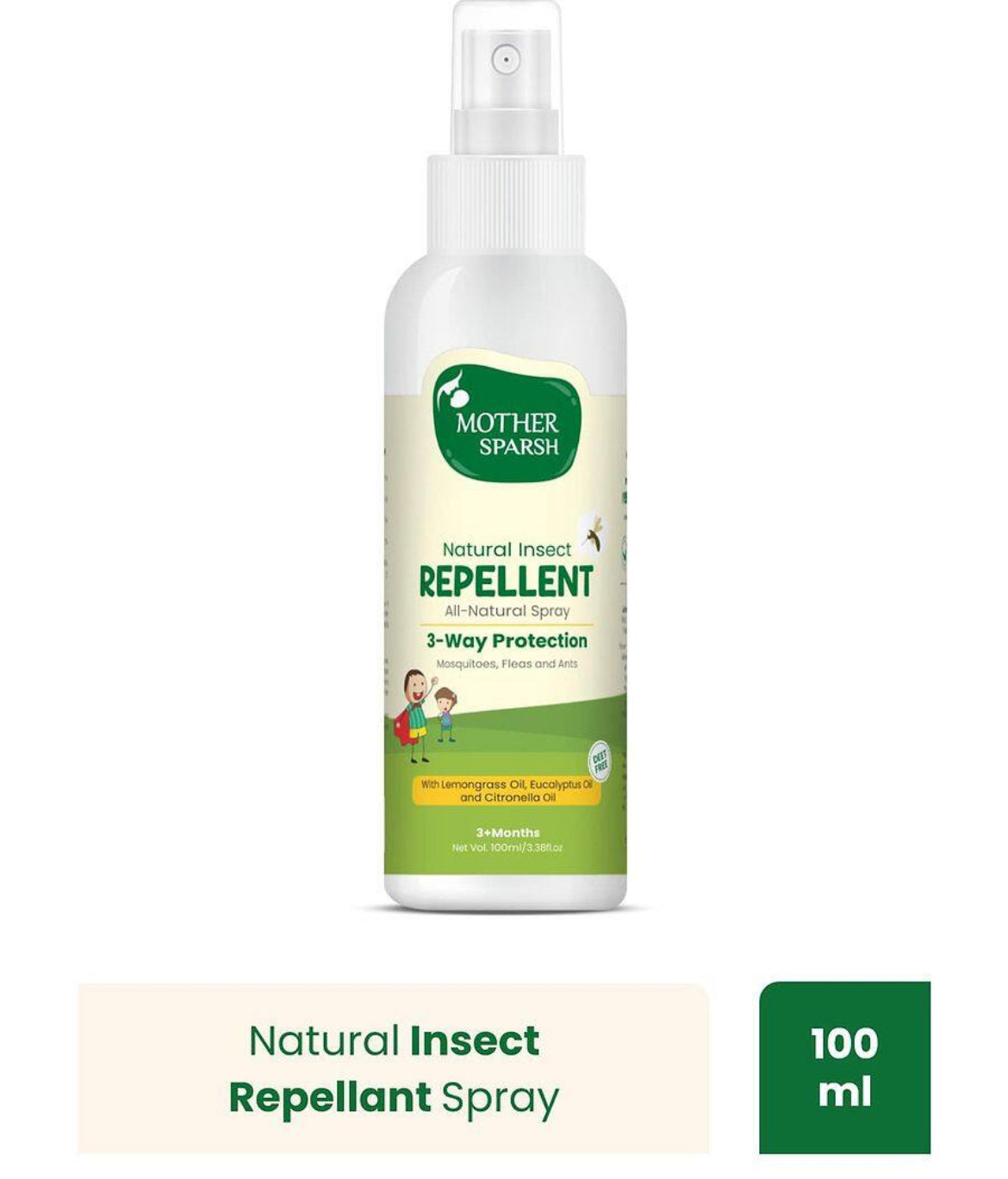 MOTHER SPARSHNatural Insect Repellent Spray 100ml