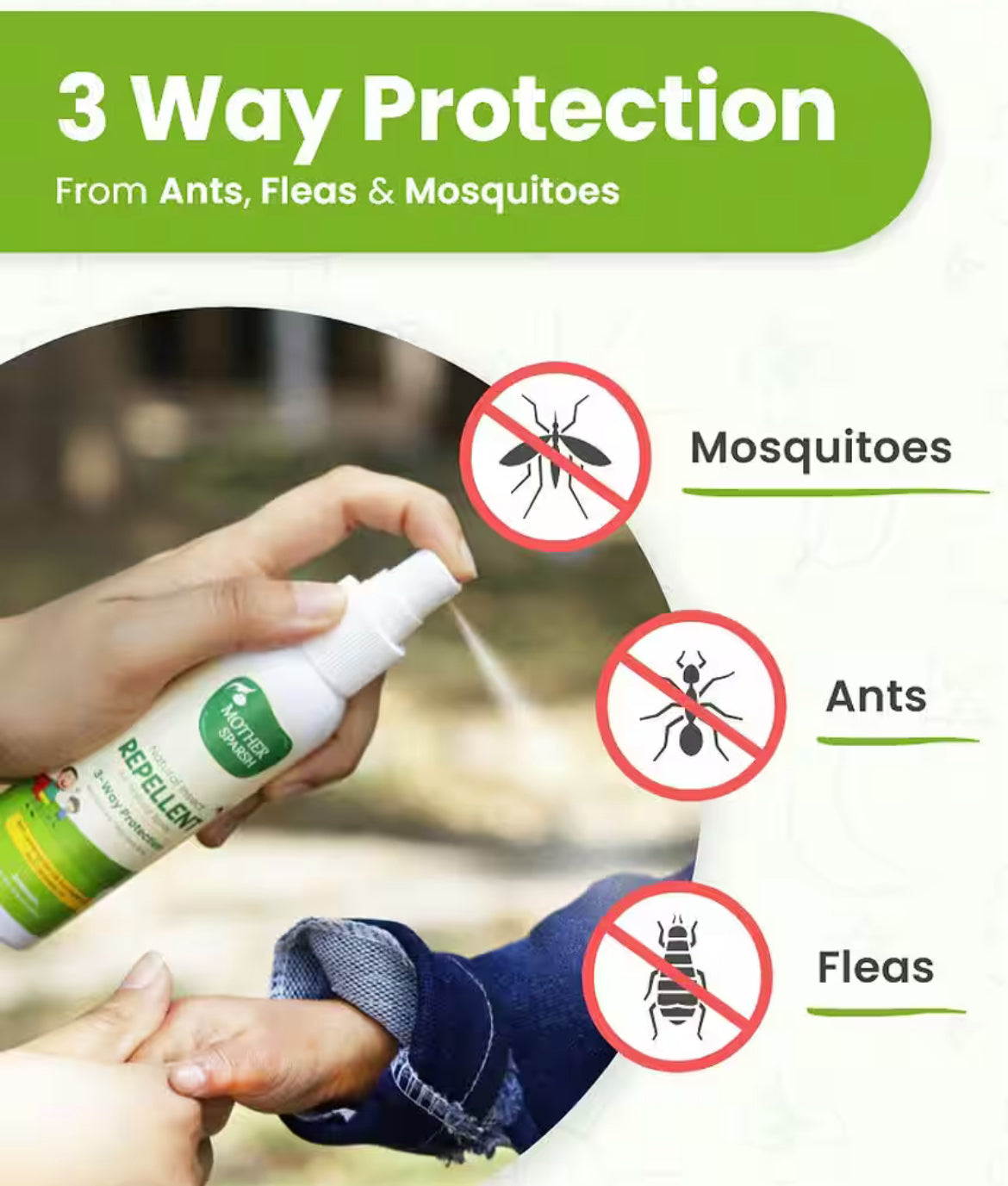 MOTHER SPARSHNatural Insect Repellent Spray 100ml