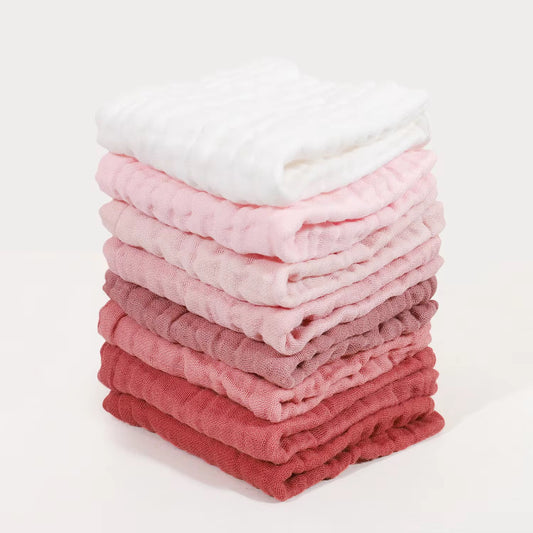 Muslin burp cloths