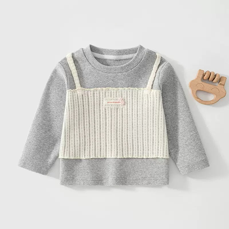 Grey warm top