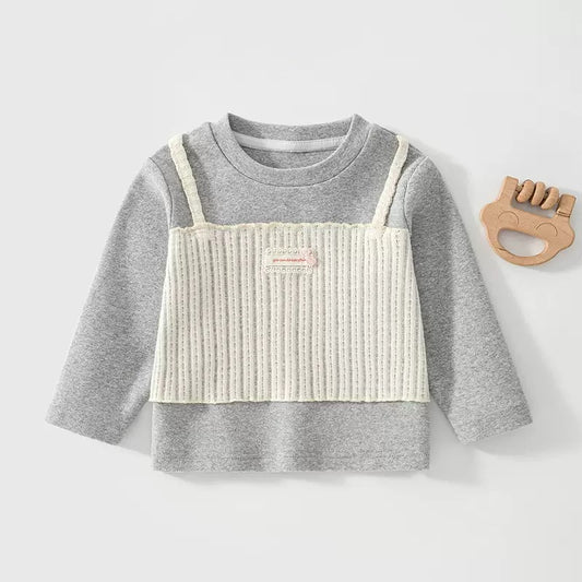 Grey warm top